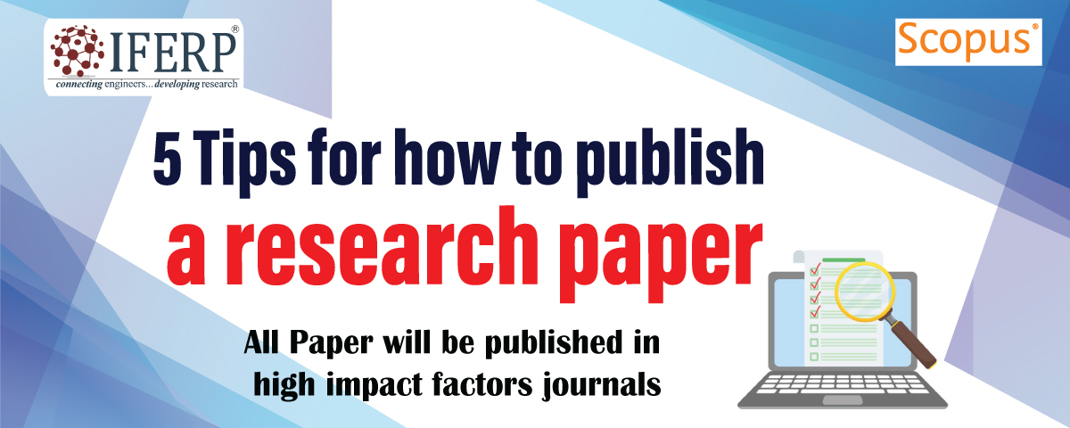 how you publish research paper