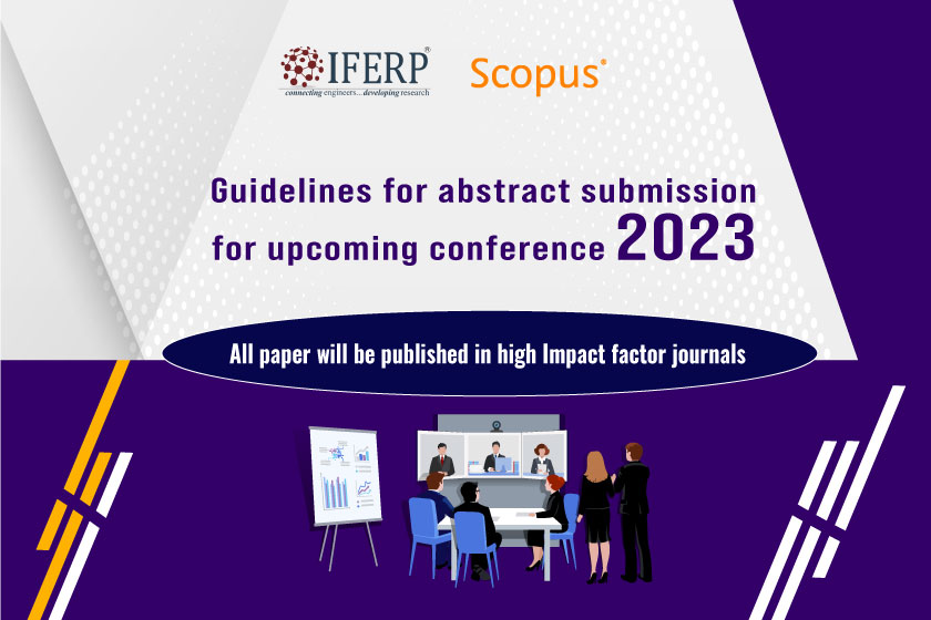 Guidelines for abstract submission for conference 2023