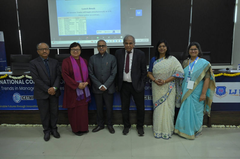 Dignitaries and panelists at the 3rd ICETMP