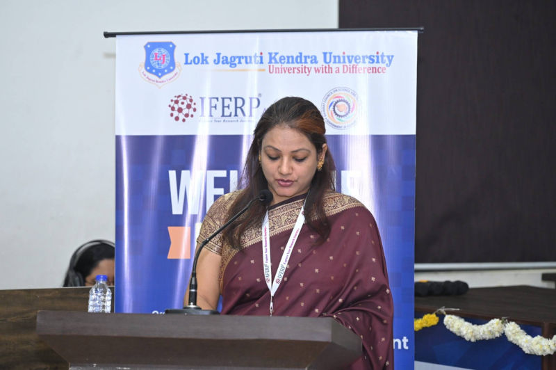 Speaker addressing delegates at the 3rd ICETMP