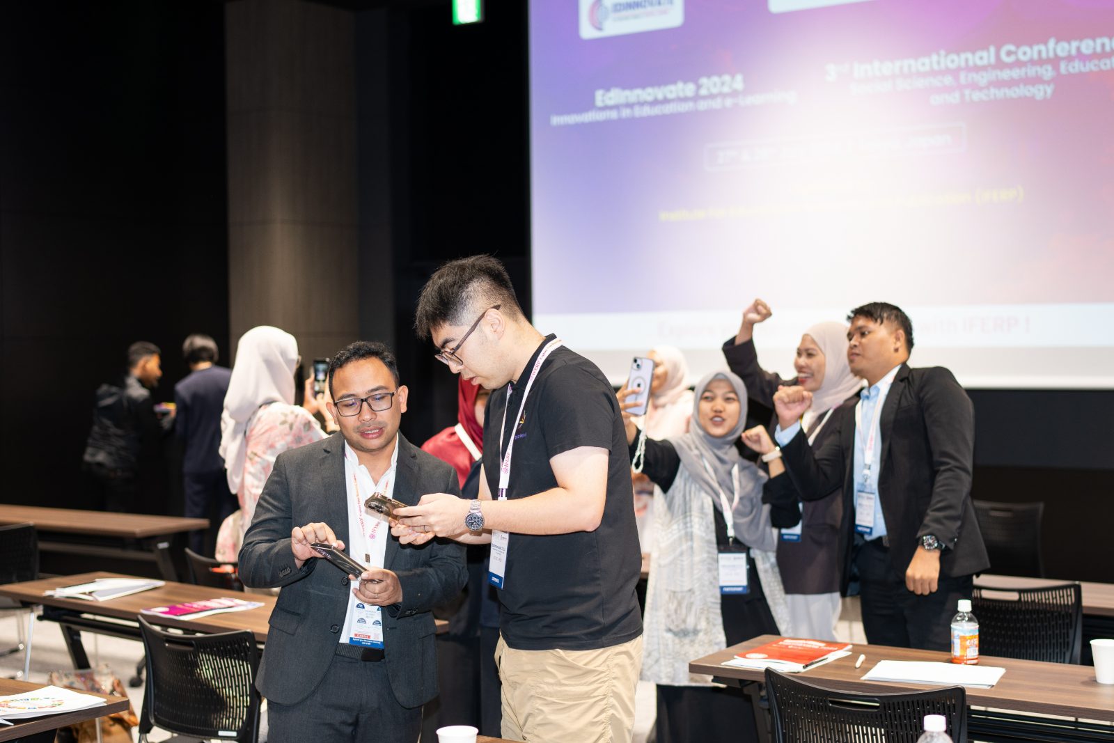 Delegates during a session at an IFERP conference