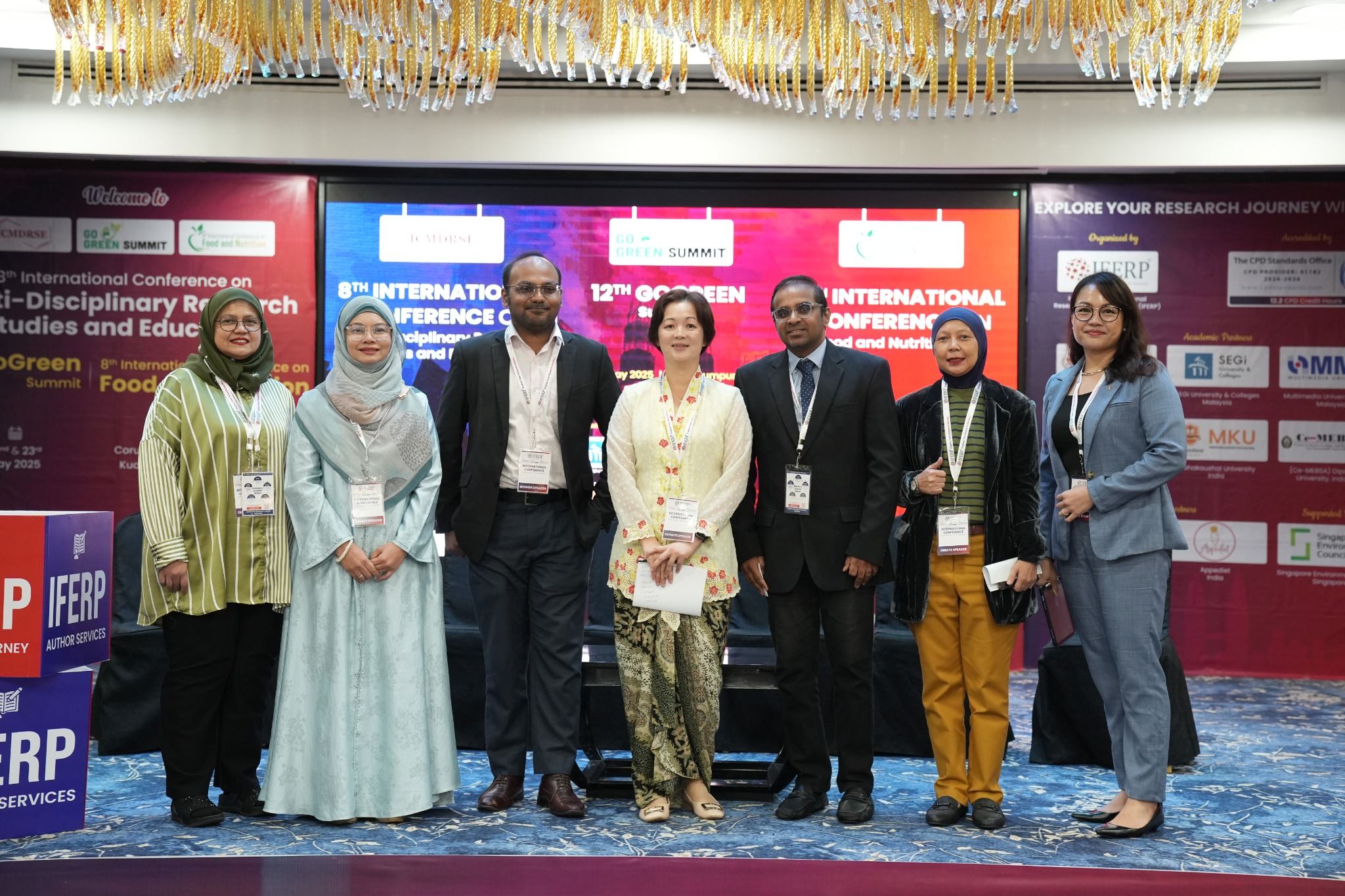 Delegates at a past IFERP international conference