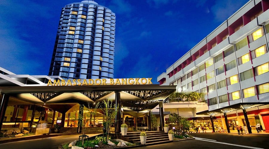 Entrance of Ambassador Hotel Bangkok, the venue for HerVision-2027